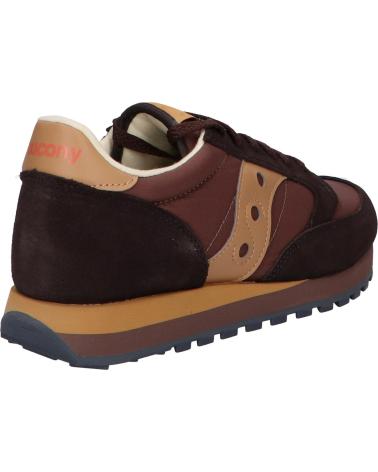 Man Trainers SAUCONY S2044-726 JAZZ ORIGINAL BROWN-RUST