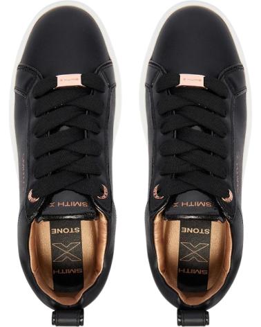 BASKETS SMITH X STONE HIGH SXBCHSW-9502 NOIRES NEGRO