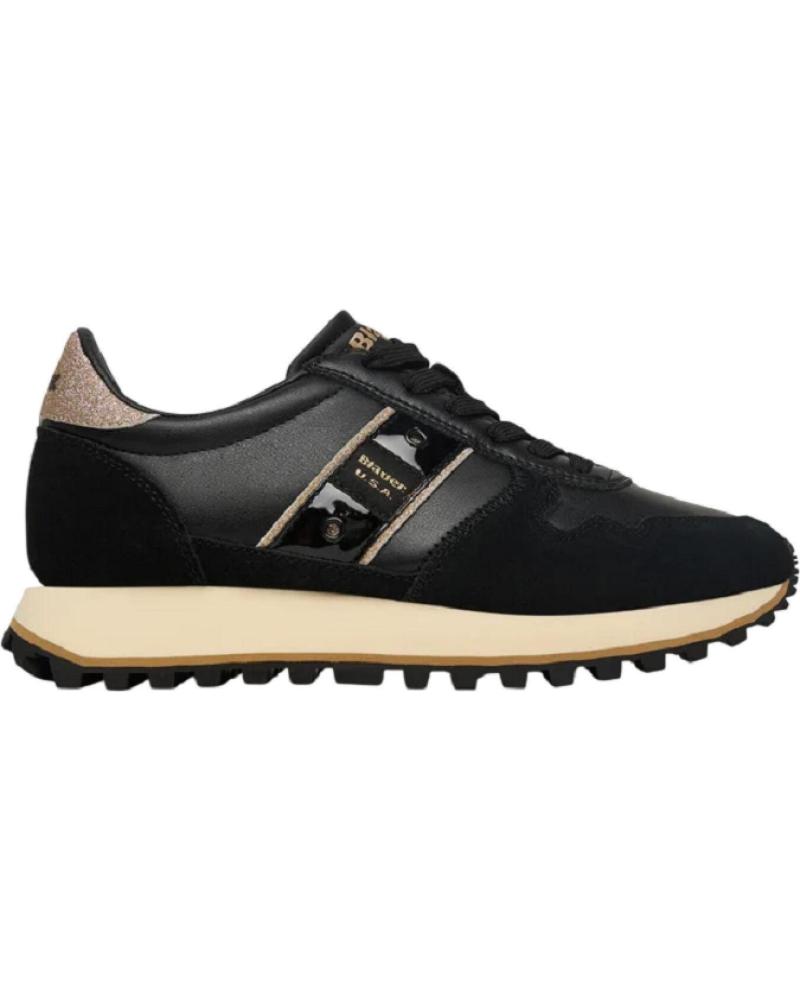 BASKETS BLAUER MILLEN F5MILLEN03-LES NOIRES NEGRO