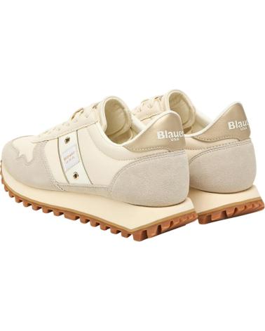 BASKETS BLAUER MILLEN F5MILLEN03-LES BEIGE BEIGE