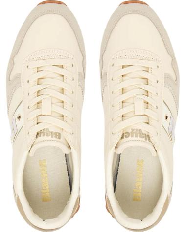 BASKETS BLAUER MILLEN F5MILLEN03-LES BEIGE BEIGE