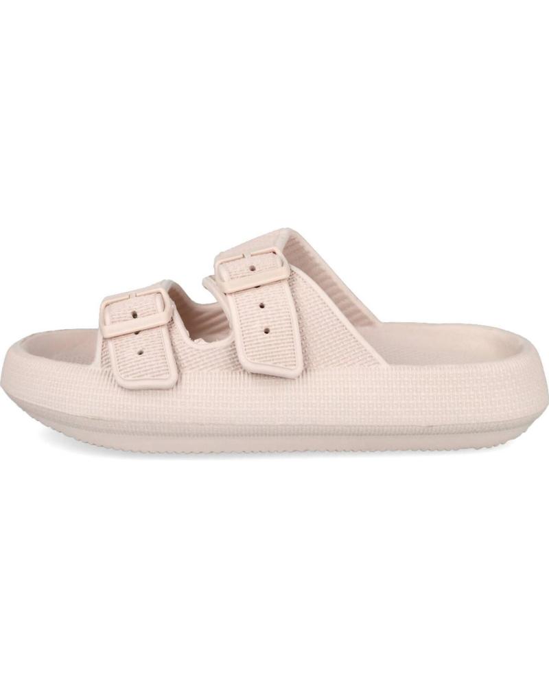 L&R SHOES VG323 - SANDALI DOPPIA FASCIA REGOLABILE BEIGE BEIG
