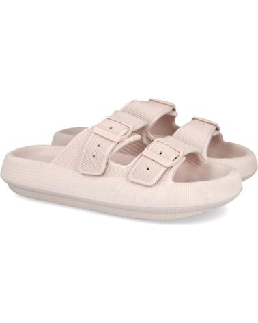 L&R SHOES VG323 - SANDALI DOPPIA FASCIA REGOLABILE BEIGE BEIG