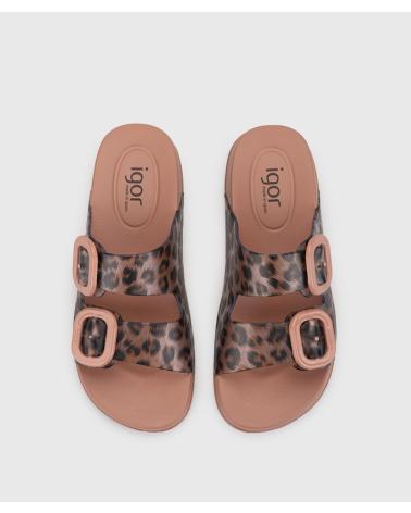 IGOR S10336 SANDALEN HABANA BRILLO LEO TERRACOTA BRILLO LEO TERRACOTA