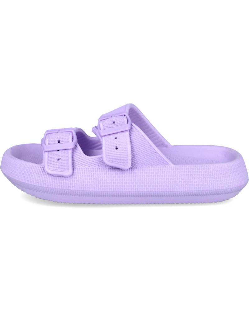 L&R SHOES VG323 CIABATTE DA SPIAGGIA E PISCINA CON FIBBIE REGOLABILI LILLA VIOLETA