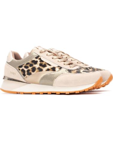 BASKETS TEDDY SMITH 120321 BEIGE IMPRIMÉ ANIMAL BEIGE