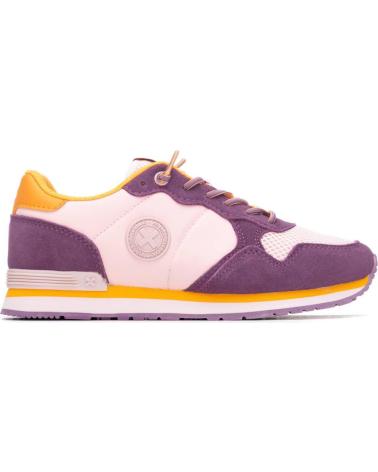 BASKETS CASUAL FEMME XTI MODÈLE 144164 LILAS LILA