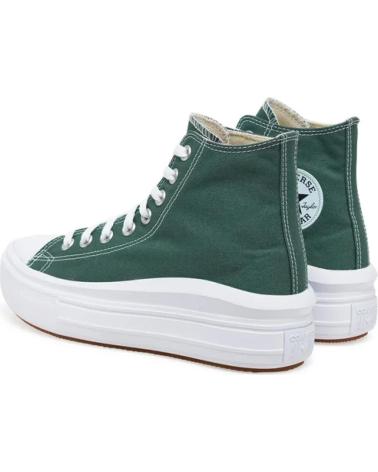 CONVERSE CTAS MOVE V25 CVZPWV254CAD BASKETS MONTANTES TOILE VERT VERDE