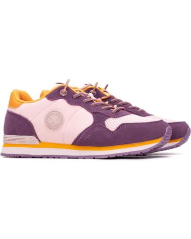 BASKETS CASUAL FEMME XTI MODÈLE 144164 LILAS LILA