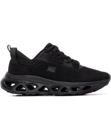 XTI SPORTIF 144543 NOIR AVEC SEMELLE DÉCOUPÉE NEGRO