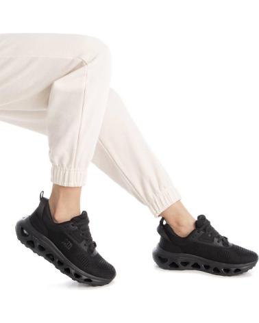 XTI SPORTIF 144543 NOIR AVEC SEMELLE DÉCOUPÉE NEGRO
