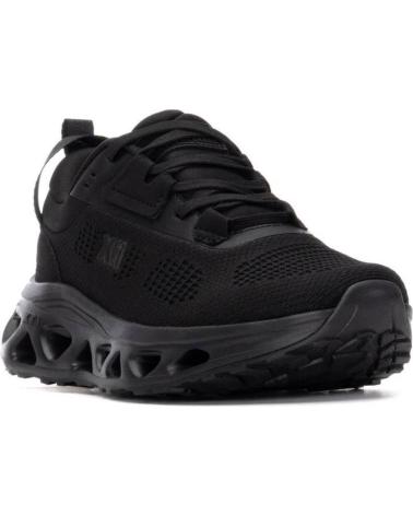 XTI SPORTIF 144543 NOIR AVEC SEMELLE DÉCOUPÉE NEGRO