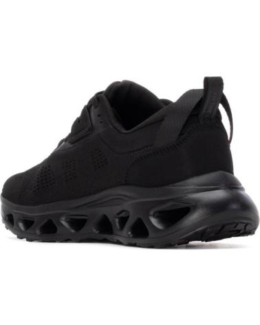 XTI SPORTIF 144543 NOIR AVEC SEMELLE DÉCOUPÉE NEGRO