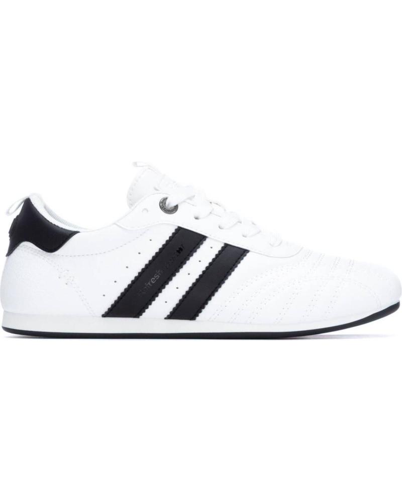 REFRESH ZAPATILLAS URBANAS 172949 BLANCAS CON RAYAS NEGRAS BLANCO