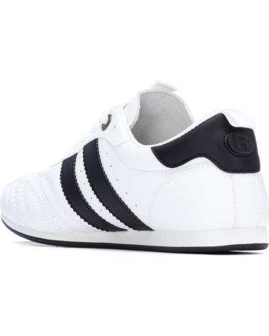 REFRESH ZAPATILLAS URBANAS 172949 BLANCAS CON RAYAS NEGRAS BLANCO