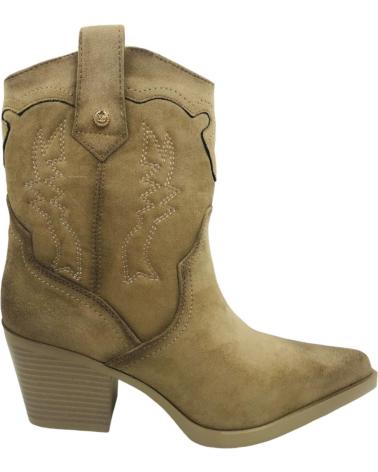 BOTÍN COWBOY XTI 144721 MEDIA CAÑA BEIGE BEIGE