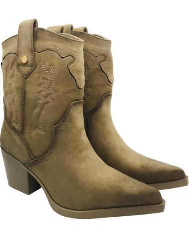 BOTÍN COWBOY XTI 144721 MEDIA CAÑA BEIGE BEIGE
