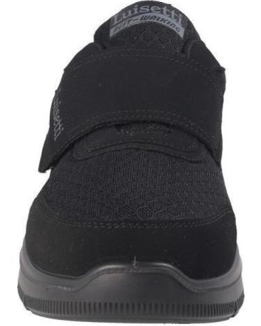 LUISETTI ZAPATILLA DEPORTIVA CONFORT HOMBRE LUISETII 31104ST NEGRO