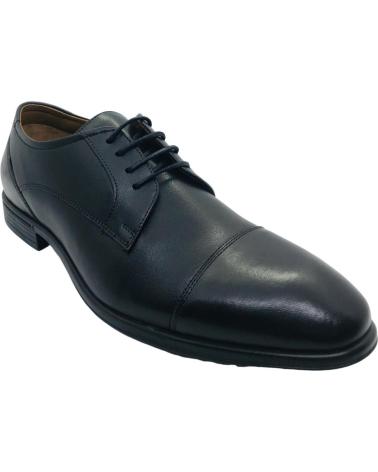 BAERCHI JUCAR1091 SCHWARZE SCHNÜRSCHUHE FÜR ZEREMONIEN MIT GUMMISOHLE NEGRO