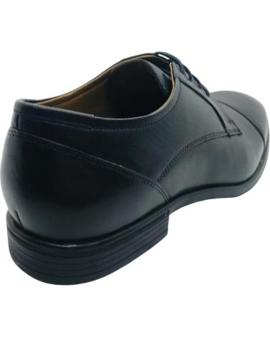 BAERCHI JUCAR1091 SCHWARZE SCHNÜRSCHUHE FÜR ZEREMONIEN MIT GUMMISOHLE NEGRO