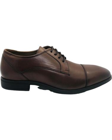 BAERCHI JUCAR1091 ZAPATOS DE CORDONES CEREMONIA COLOR CUERO CON SUELA DE GOMA CUERO