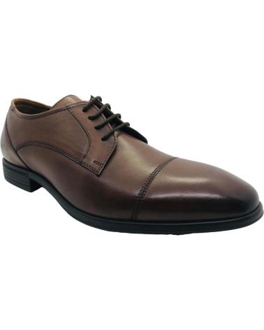 BAERCHI JUCAR1091 SCHNÜRSCHUHE FÜR ZEREMONIEN IN LEDERFARBE MIT GUMMISOHLE CUERO