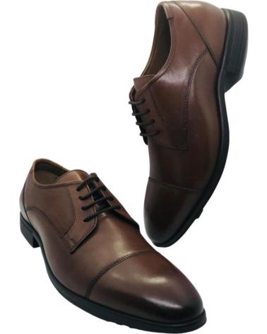BAERCHI JUCAR1091 SCHNÜRSCHUHE FÜR ZEREMONIEN IN LEDERFARBE MIT GUMMISOHLE CUERO