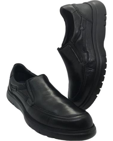 BAERCHI 1211 MOCASINES CONFORT NEGROS NEGRO