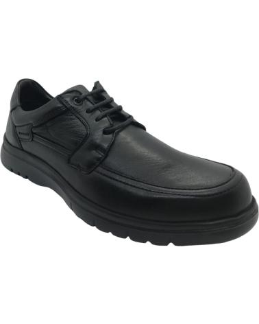 BAERCHI 1210 ZAPATO CONFORT ATADO NEGRO NEGRO