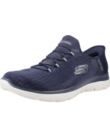 SKECHERS SLIP-INS SUMMITS CLASSY NIGHT BLU MARINO SCARPE CASUAL AZUL