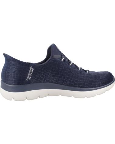 SKECHERS SLIP-INS SUMMITS CLASSY NIGHT BLU MARINO SCARPE CASUAL AZUL