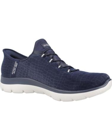 SKECHERS SLIP-INS SUMMITS CLASSY NIGHT BLU MARINO SCARPE CASUAL AZUL