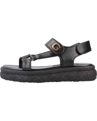 GUESS SANDALIAS MUJER MODELO FLJLAN ELE03 COLOR NEGRO BLACK