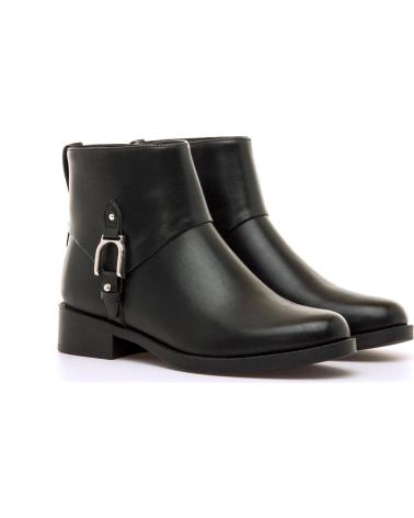 BOTA CHELSEA MARIA MARE 63611 NEGRA CON HEBILLA DECORATIVA NEGRO