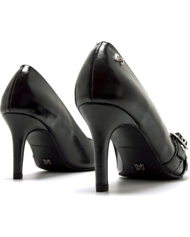 DÉCOLLETÉ MARIA MARE 63639 NERE CON FIBBIE E OCCHIELLI NEGRO