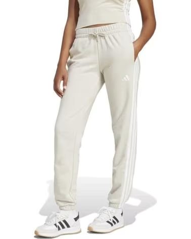 ADIDAS LANGE HOSE ESSENTIALS 3-STRIPES BEIGE JE0049 DAMEN GRIS