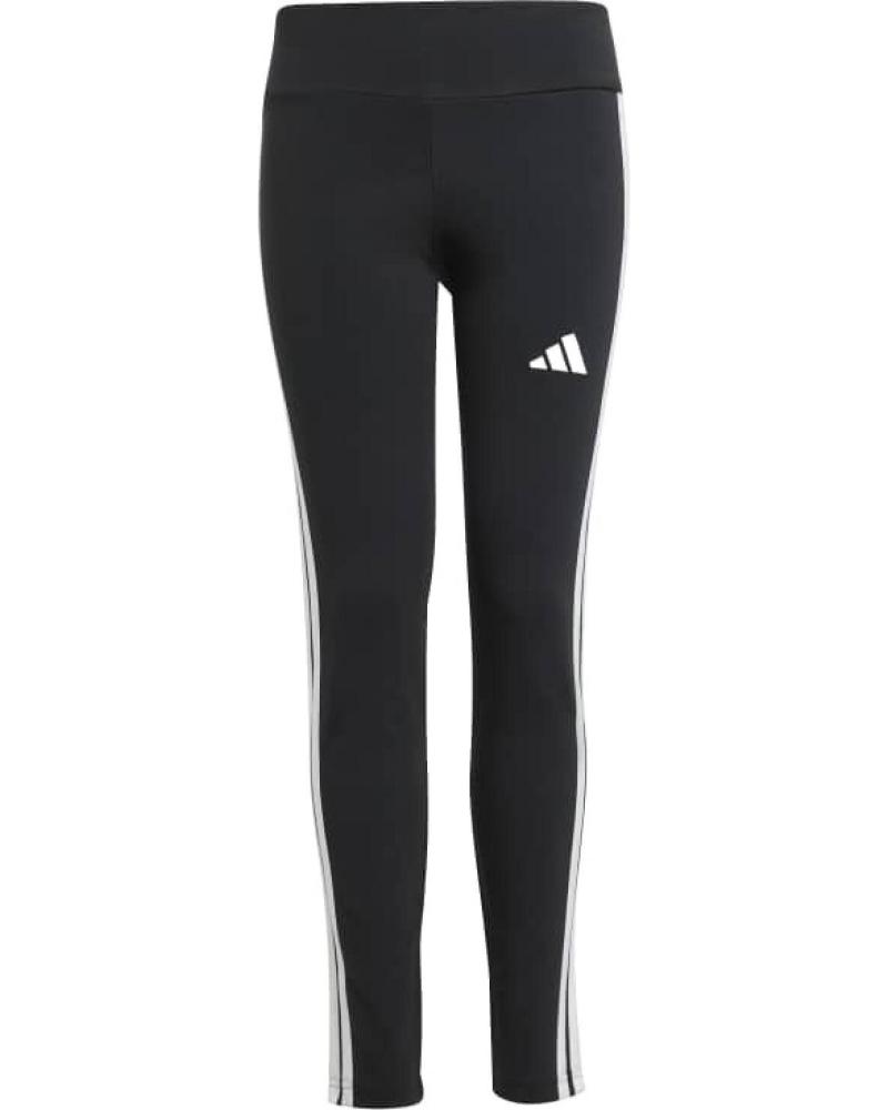 ADIDAS LEGGING DE SPORT LONG NOIR AVEC RAYURES BLANCHES AZUL