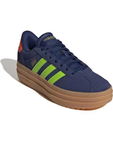 BASKETS ADIDAS VL COURT BOLD MARINE FLUO AZUL-MARINO