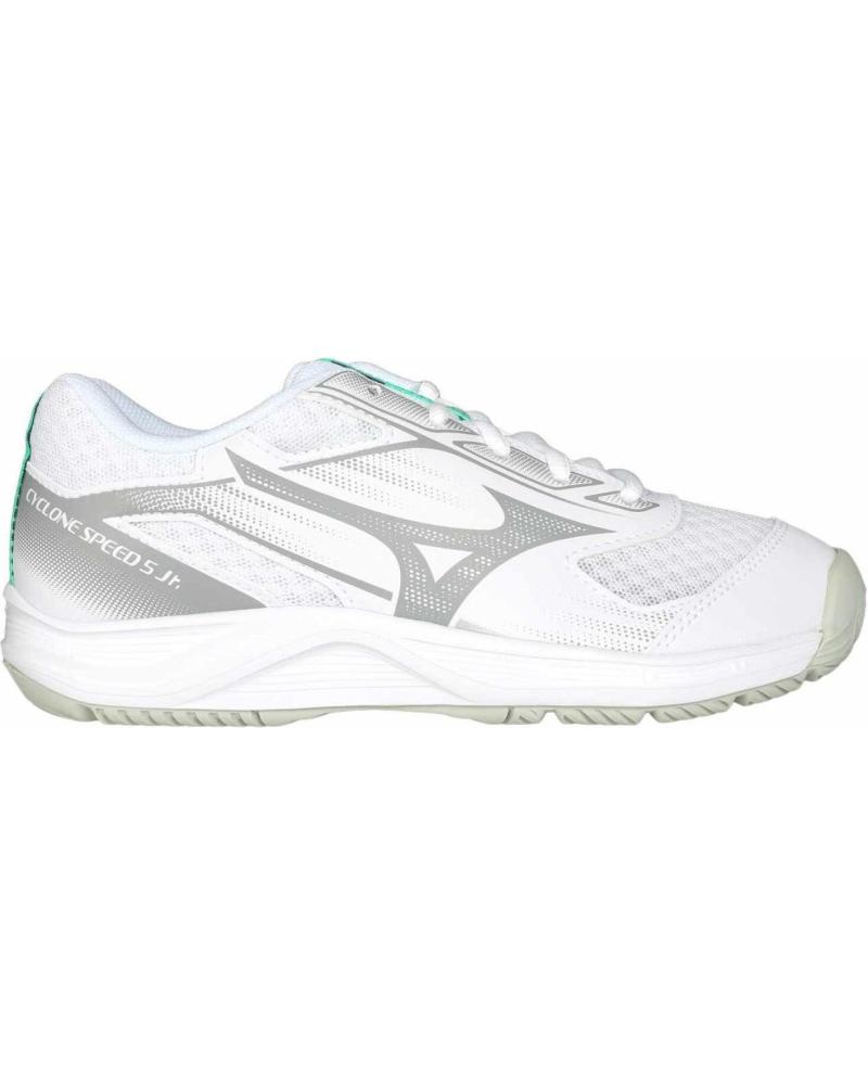 MIZUNO CYCLONE SPEED 4 - UNISEX HANDBALL- UND VOLLEYBALLSCHUHE WEISS BLANCO