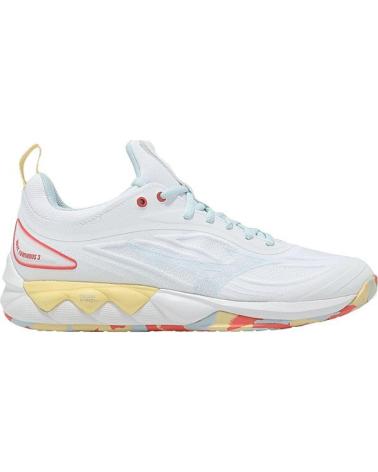 MIZUNO WAVE LUMINOUS 3 BLANCO - ZAPATILLAS DE BALONMANO Y VOLEIBOL BLANCO