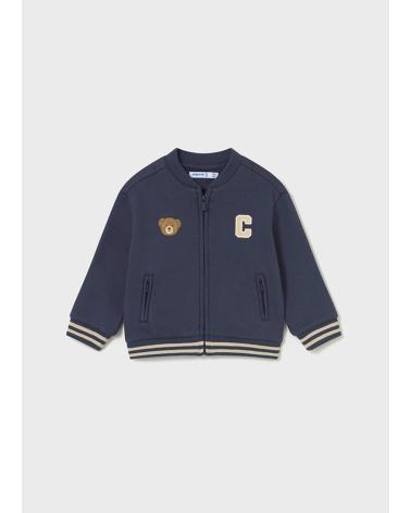 MAYORAL GIACCA SENZA CAPPUCCIO BAMBINO BLU MARINO RIF. 2426 017 AZUL MARINO