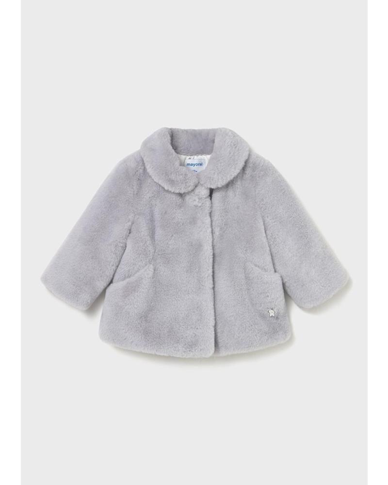 MAYORAL CAPPOTTO IN PELLICCIA PERLA RIF. 2434-048 MODELLO 37538 PERLA