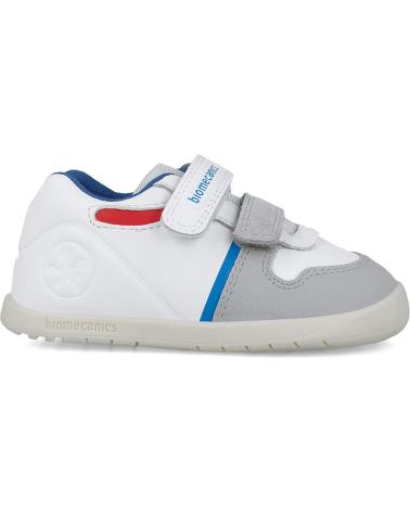 BIOMECANICS 251164 BIANCA - SCARPA RISPETUOSA CON CHIUSURA ADESIVA BLANCO