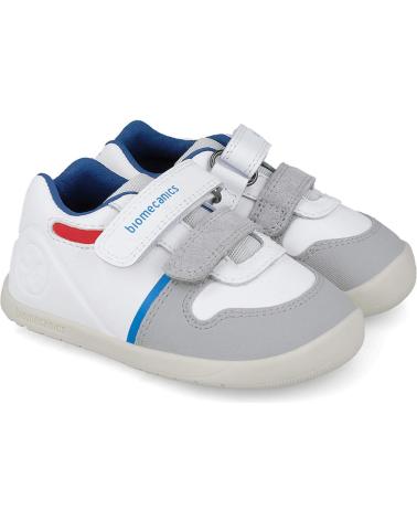 BIOMECANICS 251164 BIANCA - SCARPA RISPETUOSA CON CHIUSURA ADESIVA BLANCO