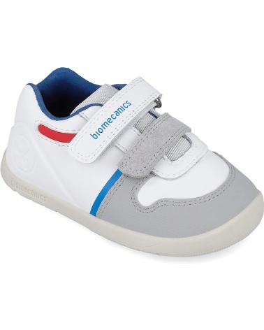 BIOMECANICS 251164 BIANCA - SCARPA RISPETUOSA CON CHIUSURA ADESIVA BLANCO