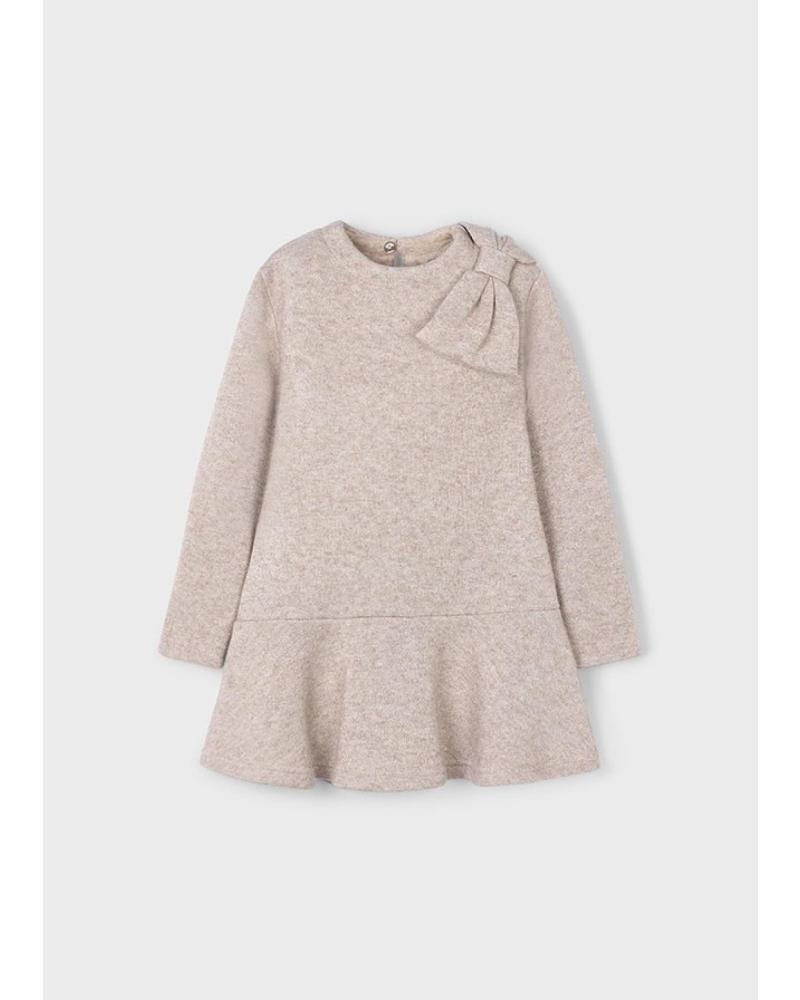 VESTITO IN TRICOT MAYORAL 4 991 073 - TONALITÀ TOFFEE BEIGE BEIG