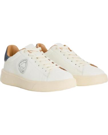 BLAUER BUCK F5BUCK07-LEA SNEAKER WEISS BLANCO