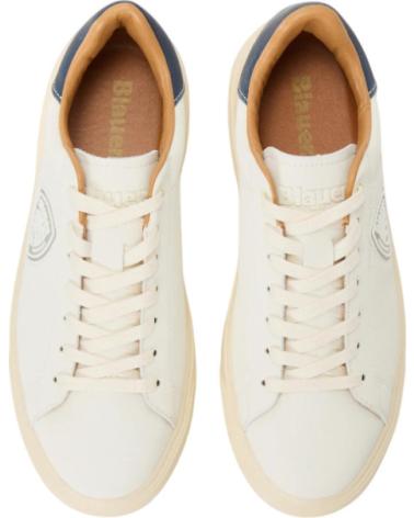 BLAUER BUCK F5BUCK07-LEA SNEAKER WEISS BLANCO