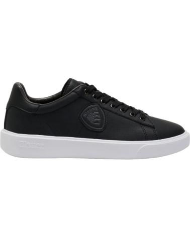 BLAUER BUCK F5BUCK07-LEA SNEAKER SCHWARZ NEGRO