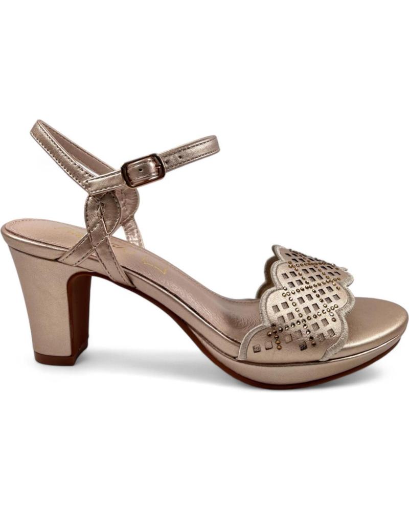 TIMBOS PARTY HEEL SANDAL 131826 TAUPE VERDE